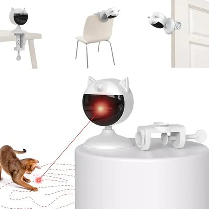 Elevate Playtime with Potaroma Smart Sensor Cat Laser Toy - Interactive, Motion Activated Fun for Your Feline Friend!