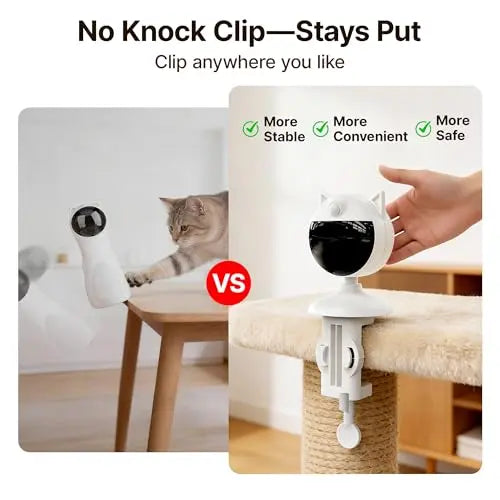 Elevate Playtime with Potaroma Smart Sensor Cat Laser Toy - Interactive, Motion Activated Fun for Your Feline Friend!