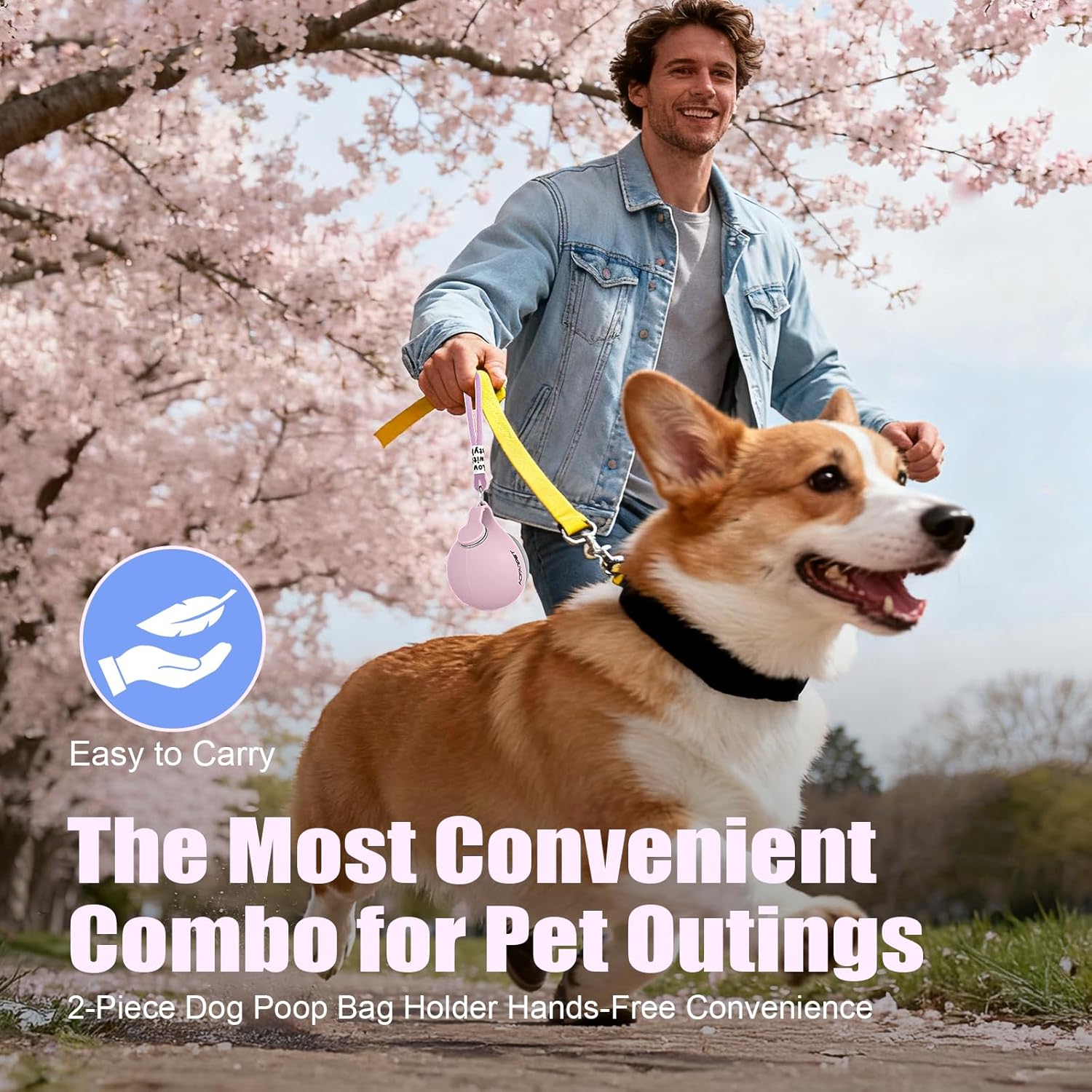 Stylish and Portable 10Oz Stainless Steel Dog Water Bottle with No-Spill Silicone Bowl – Perfect for Hiking and Travel!